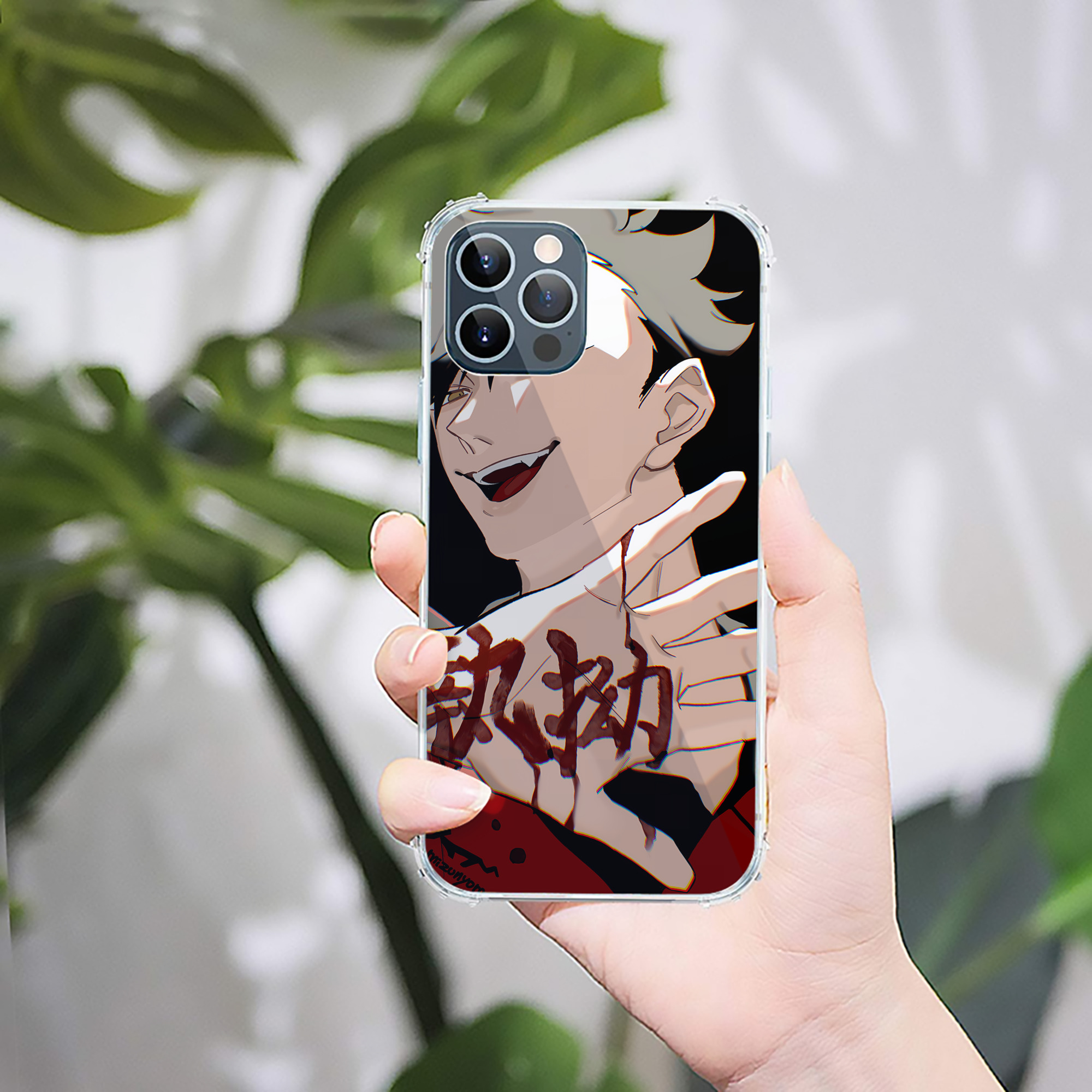 （画像用） ハイキュー!! Haikyu!! 【iPhone 12シリーズ対応】透明スマホケース（クリアソフトケース）